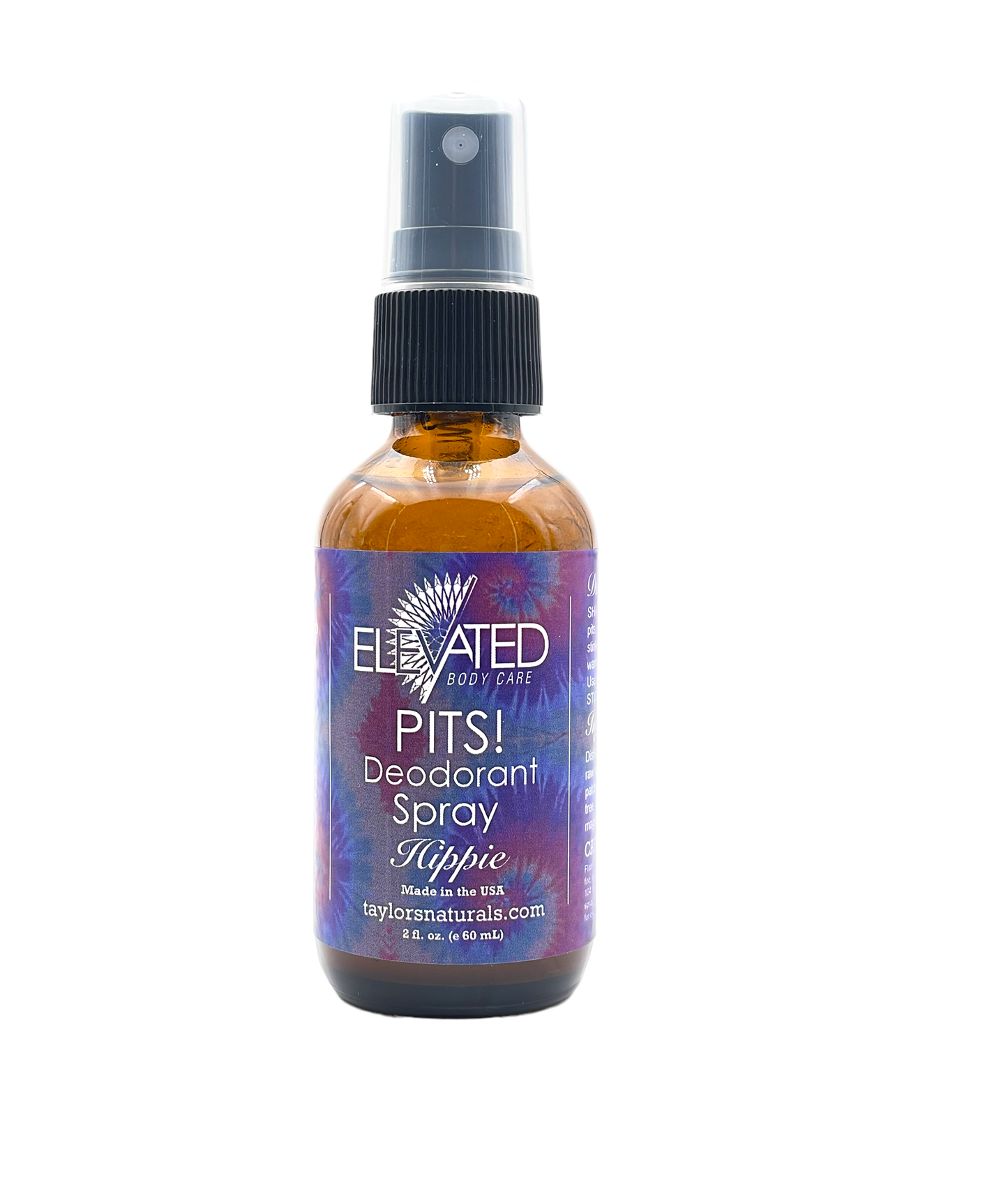ELEVATED - PITS! Natural SPRAY Deodorant - 2oz or BULK