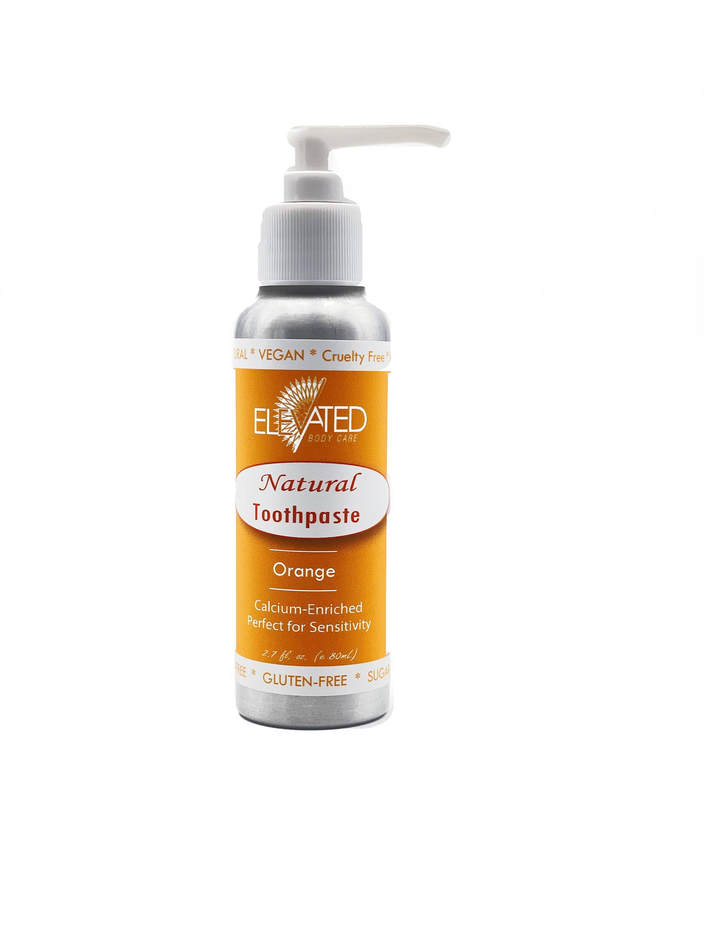 ELEVATED - Xylitol Natural Toothpaste - w/ PUMP