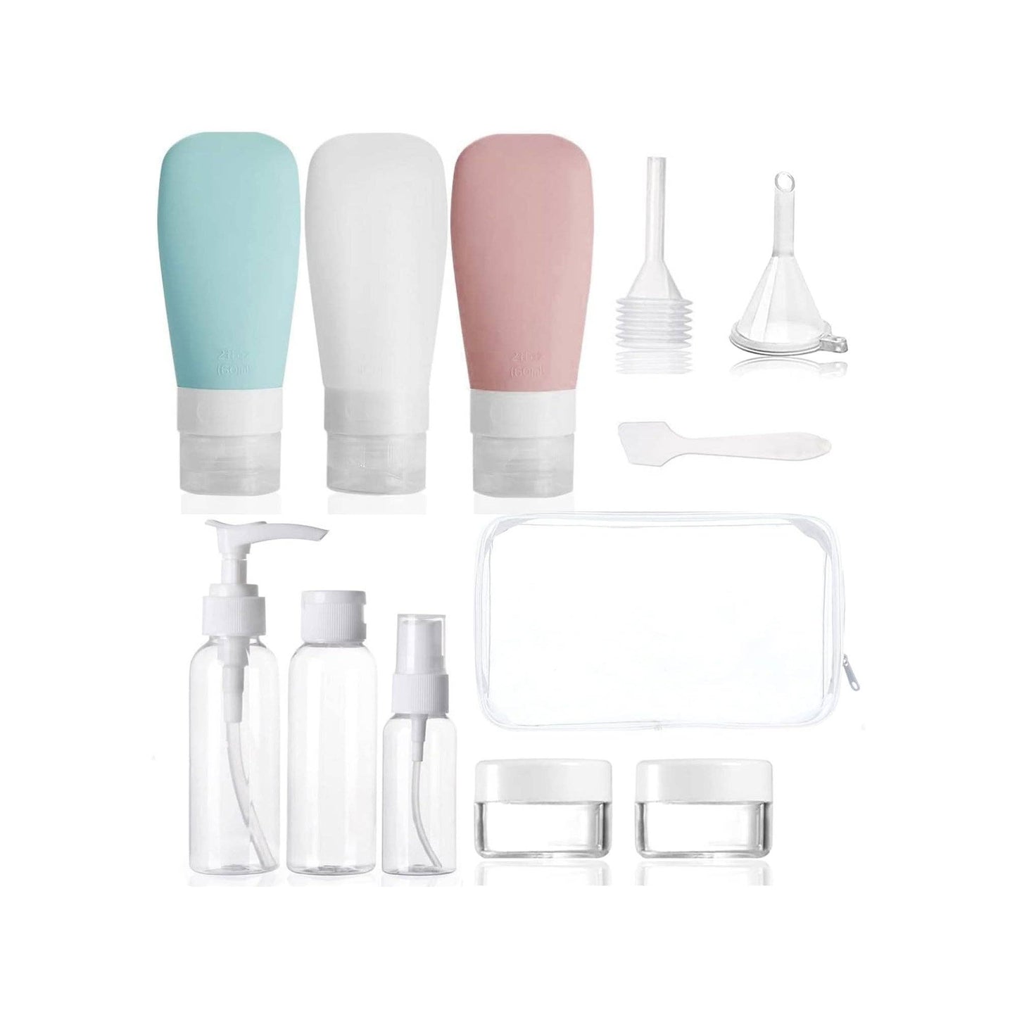 11-Piece Travel Bottle Set - Multicolor2