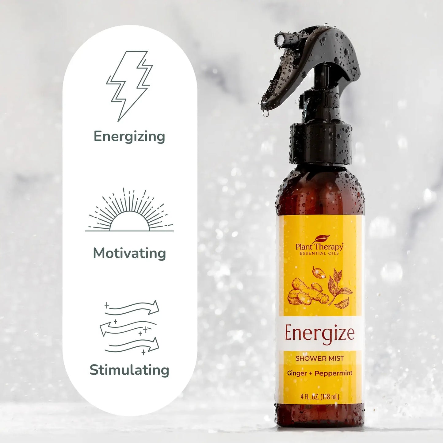 Energize Shower Spray 4 oz
