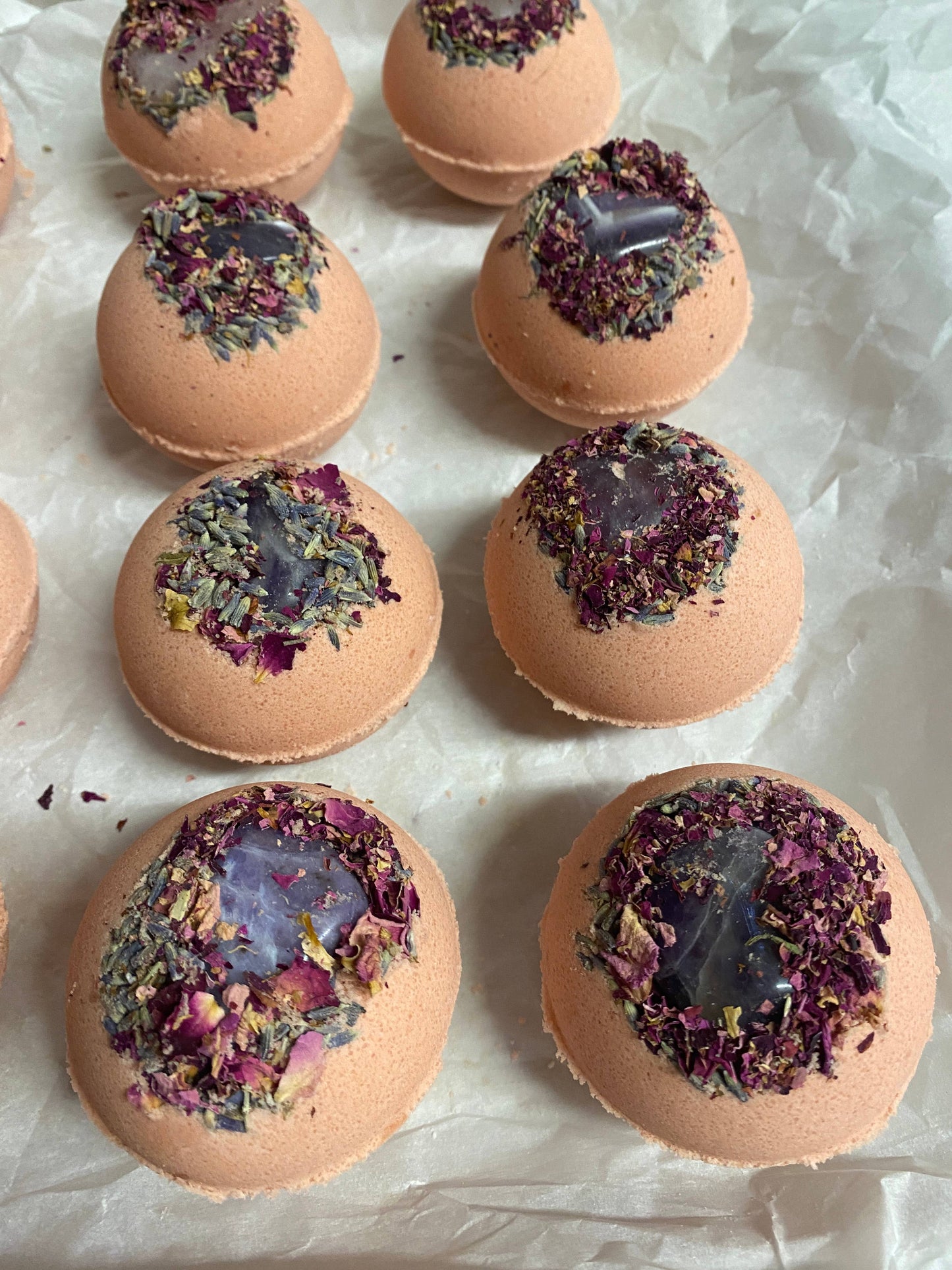 Crystal Surprise Bath Bomb | Lavender & Eucalyptus