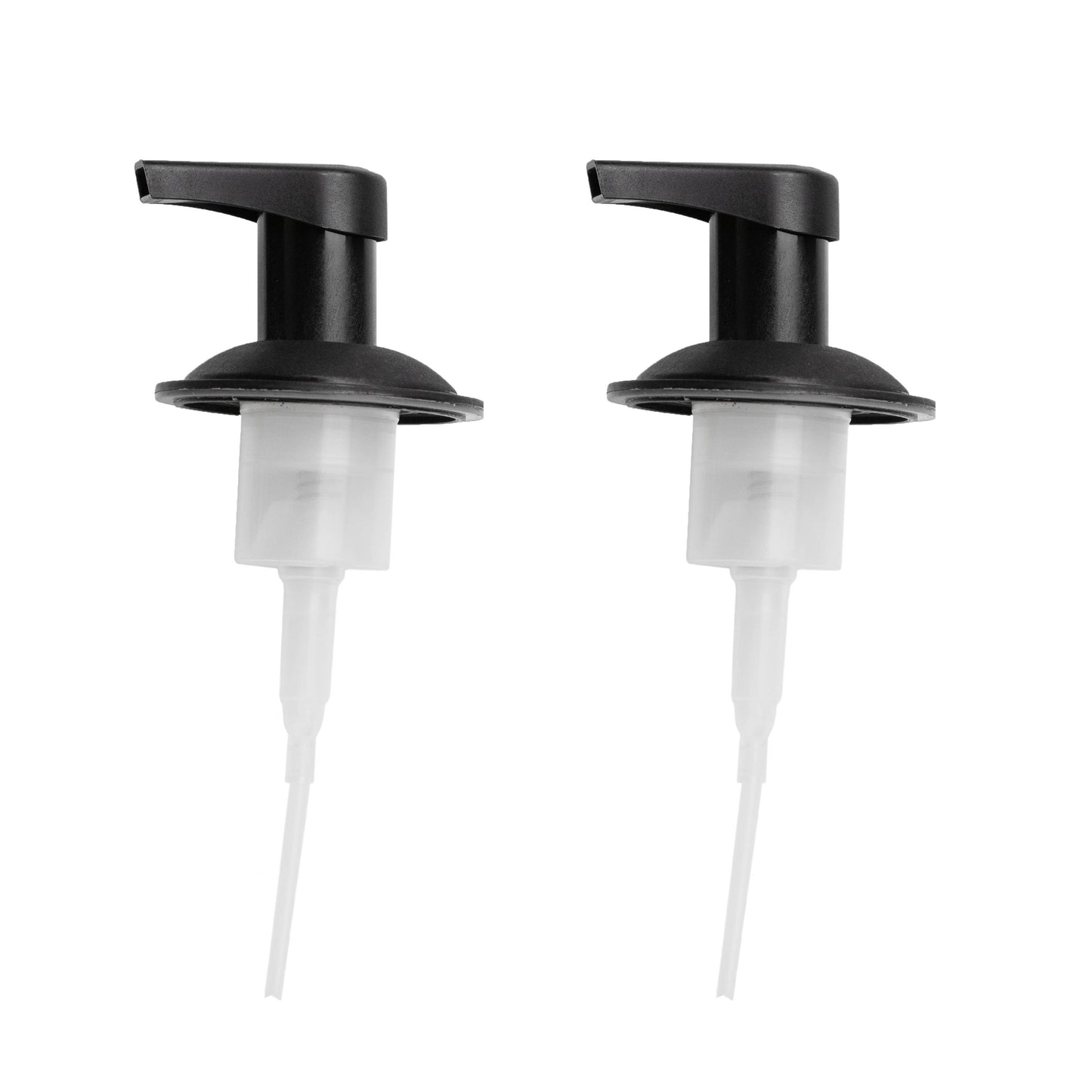 Jarware Black Foaming Soap Dispenser Lids, Regular Mouth