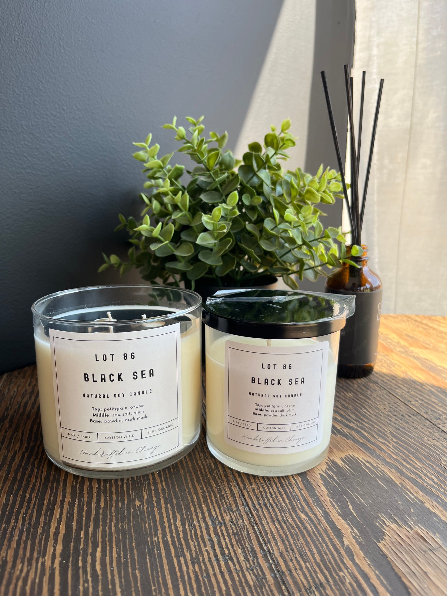 Soy Candle - Black Sea Natural