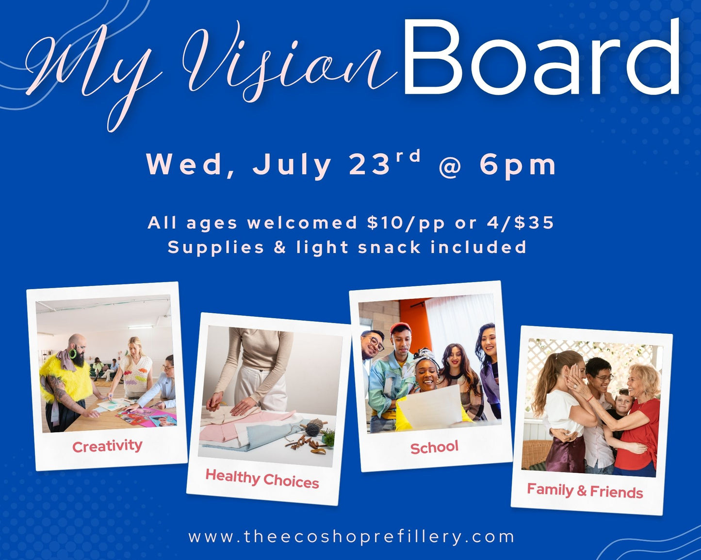 ✨ Kids & Teens Vision Board Workshop ✨