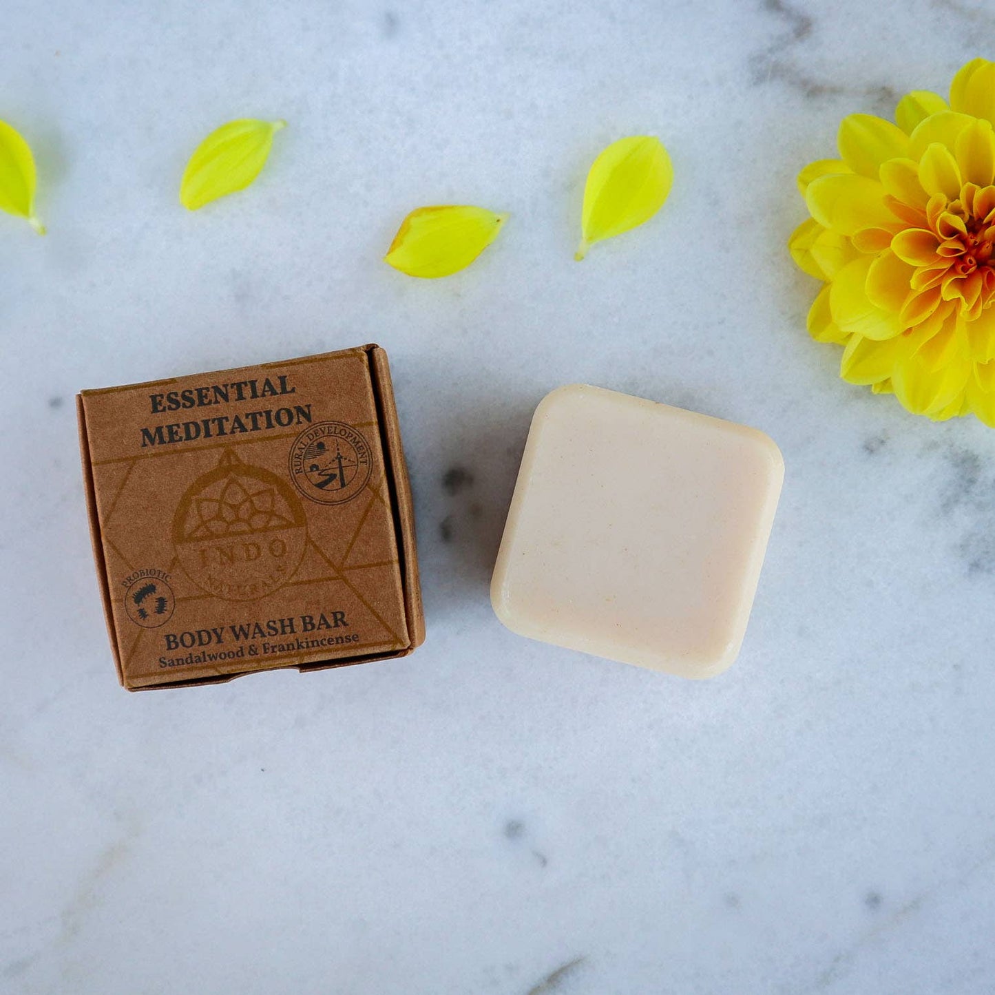 Essential Meditation: probiotic body wash bar