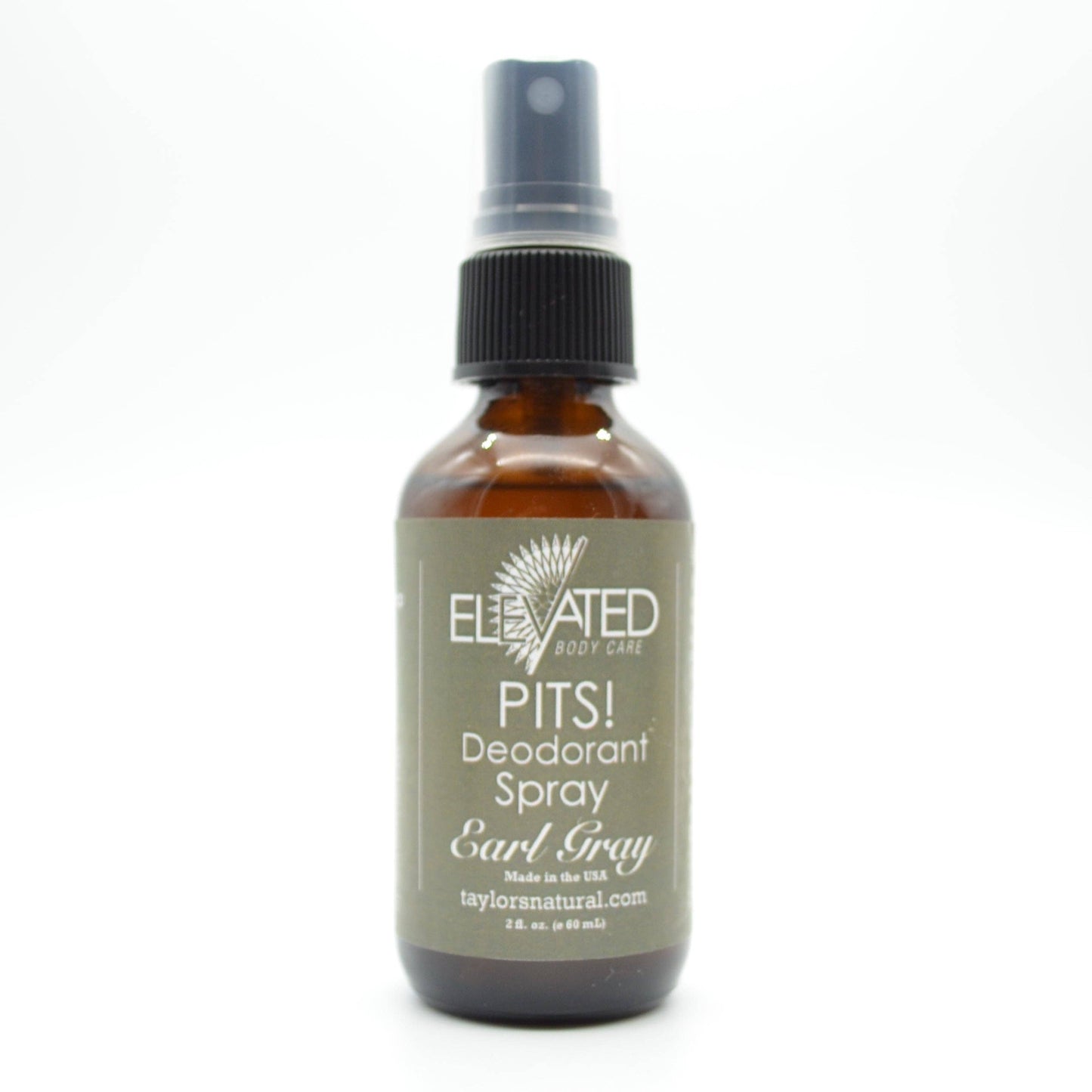 ELEVATED - PITS! Natural SPRAY Deodorant - 2oz or BULK