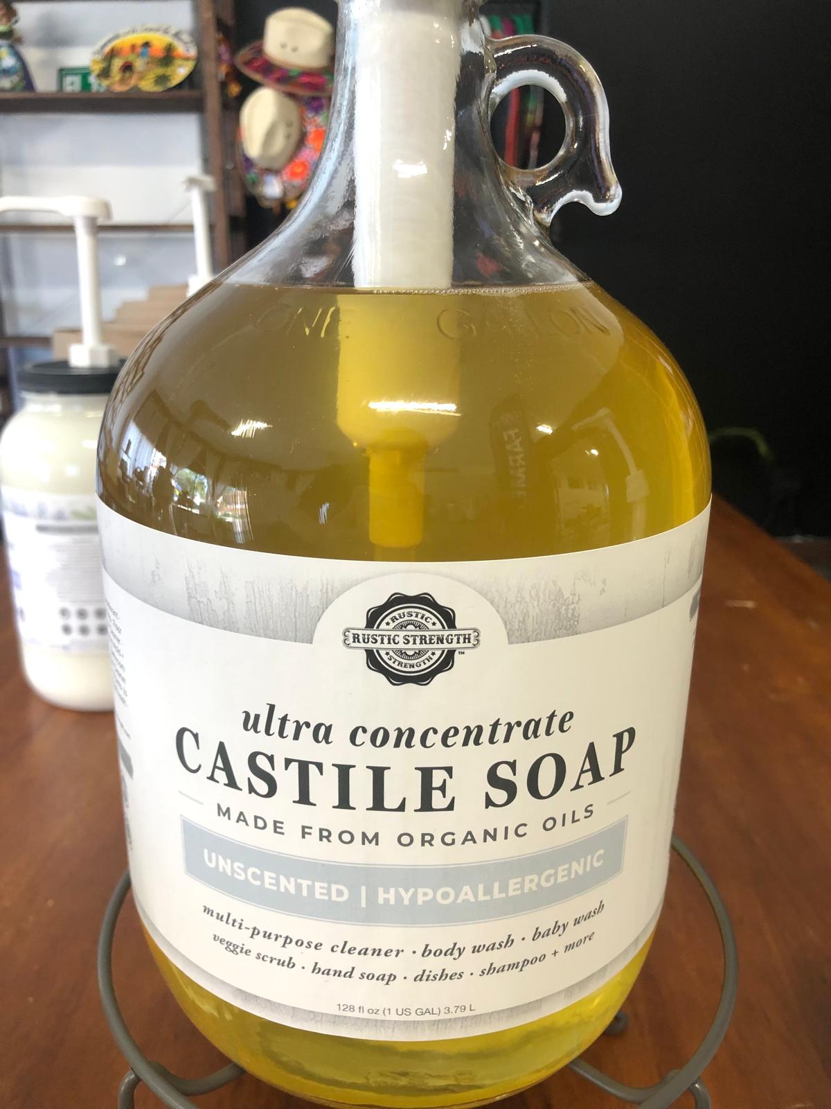 REFILL/oz | Castile Soap | Ultra Concentrate + Unscented
