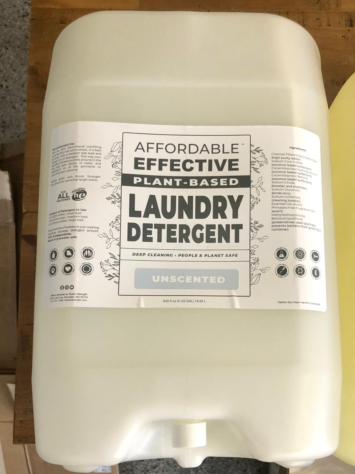 REFILL/oz | Affordable • Effective • Plant-Based | Laundry Detergent