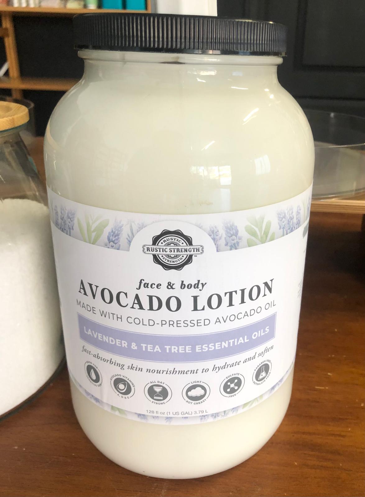 REFILL/oz | Face & Body Avocado Lotion | Mama + Baby Safe