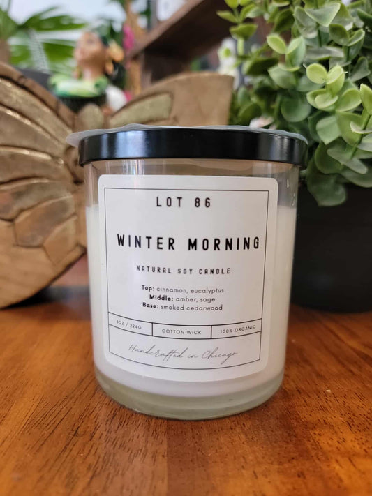 Soy Candle - Winter Morning (Holiday Collection)