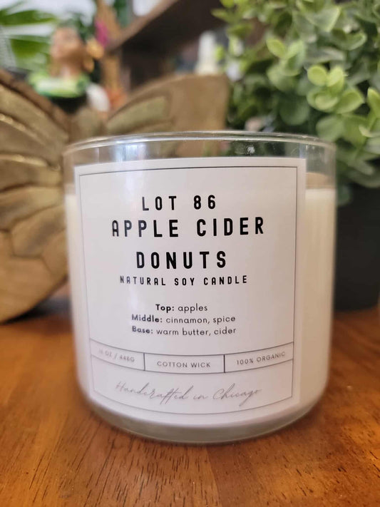 Soy Candle - Apple Cider Donuts (Holiday Collection)