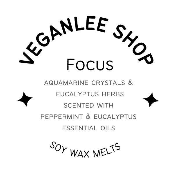 Focus Soy Wax Melt Peppermint & Eucalyptus Essential Oil