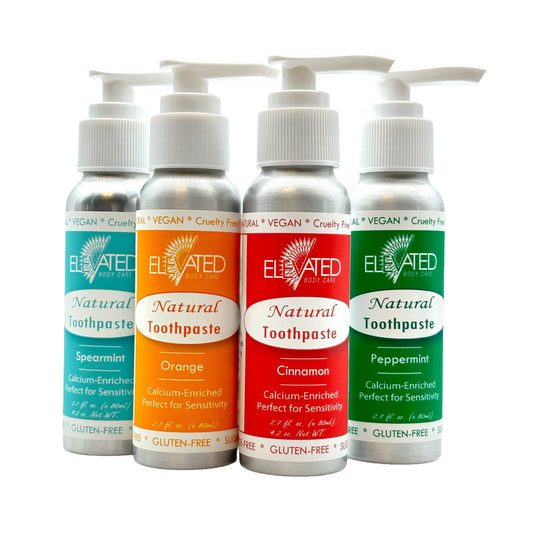 ELEVATED - Xylitol Natural Toothpaste - w/ PUMP