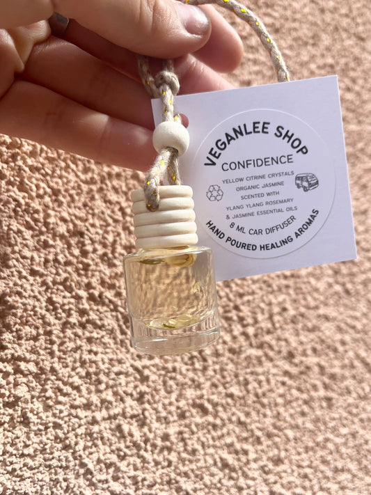 Confidence Essential Oil Car Diffuser Jasmine/Ylang/Rosemary