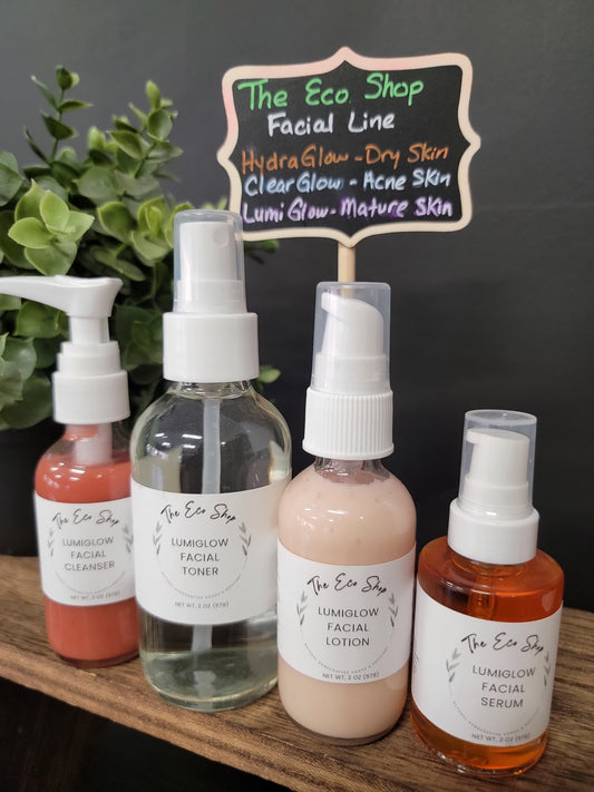 LumiGlow Facial Cleanser